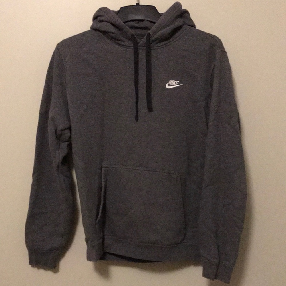 Men’s Nike Grey Pullover Hoodie Medium